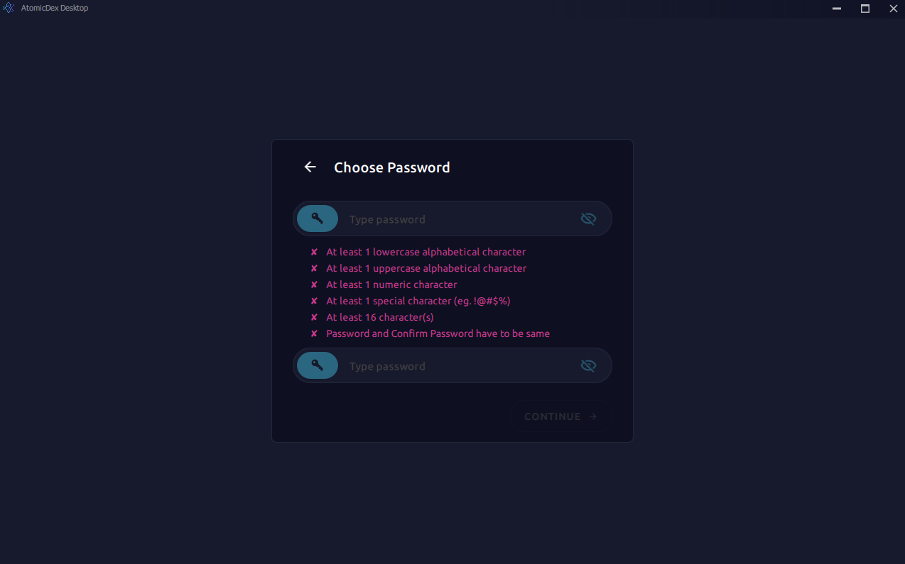 Step 4 — Password Configuration